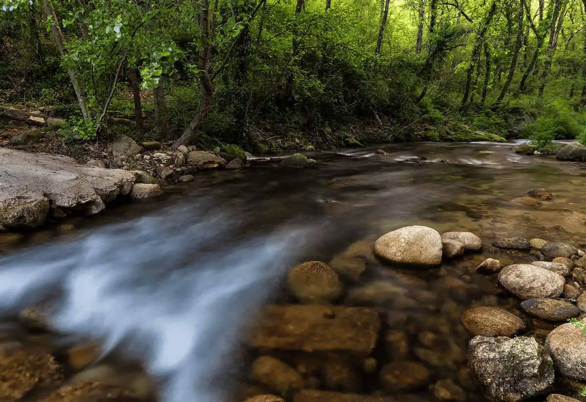 River rain fall April