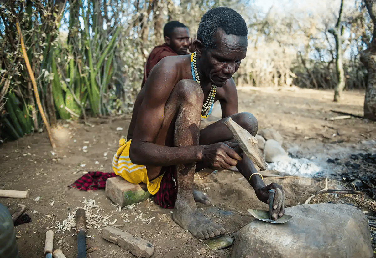 Datoga men crafting July