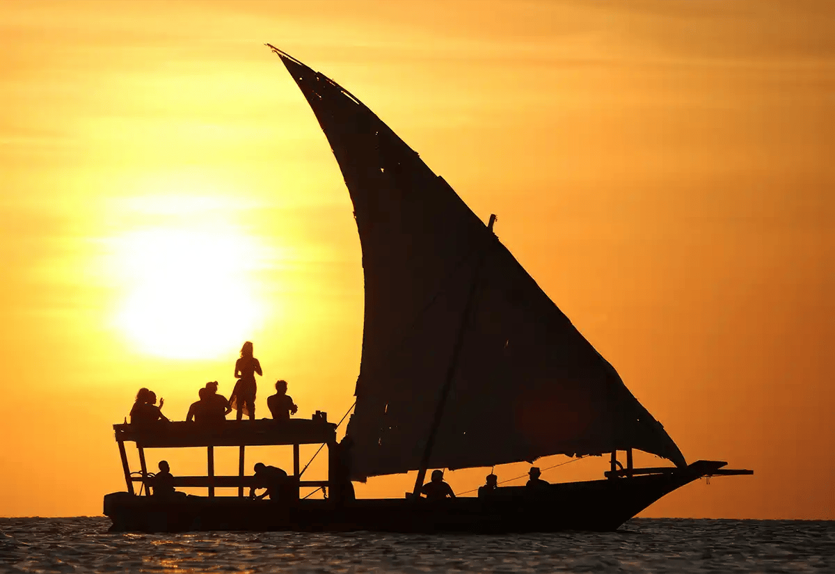 Boat in a sunset November
